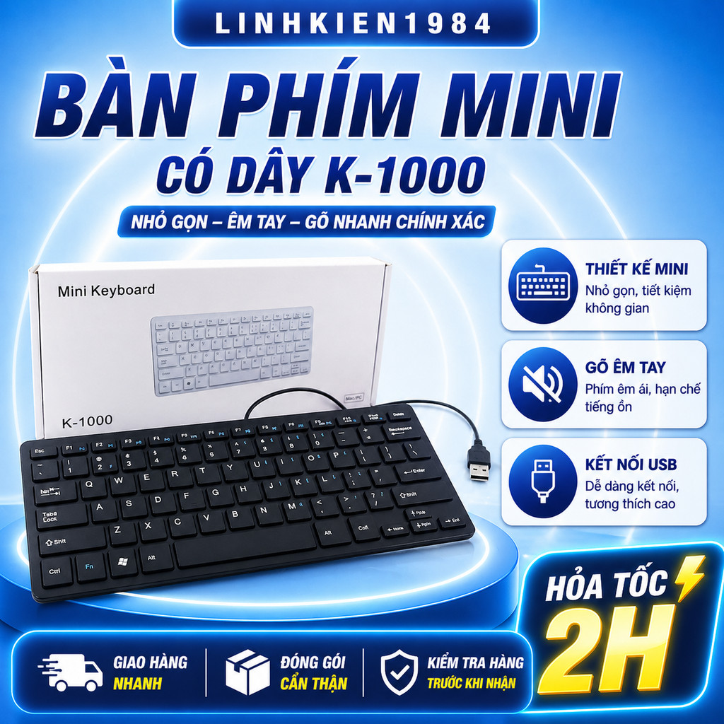 PHÍM BOSSTON MINI K1000