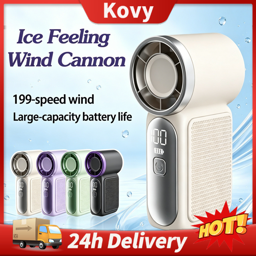 Quạt cầm tay mini Sạc bền Quạt tốc độ cao tuabin Quạt nhỏ di động ngoài trời