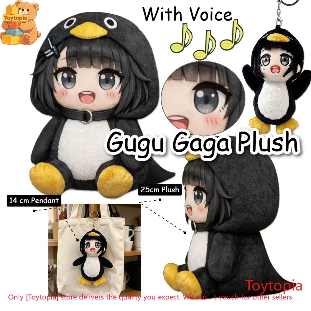 Mới Gugu Gaga Sang Trọng Chim Cánh Cụt Mặt Dây Chuyền Trò Chơi Búp Bê Plushie Mềm Nhồi Bông Đồ Chơi Gối Cho Trẻ Em Sinh Nhật