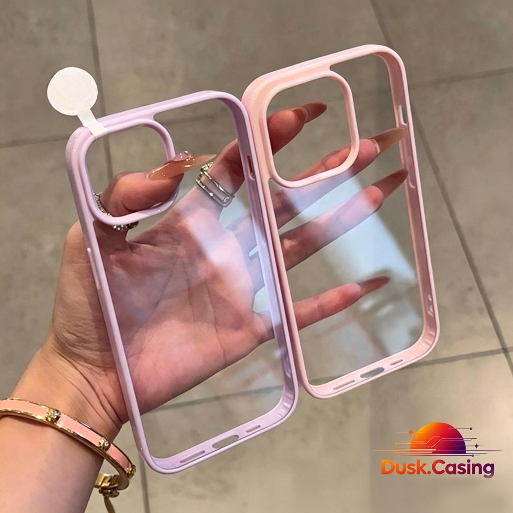 Thích hợp cho IPhone 16Pro 16 15 14 13 12 11 Pro Max X XR XS Max 7 8 Plus Acrylic Vỏ chống sốc trong suốt