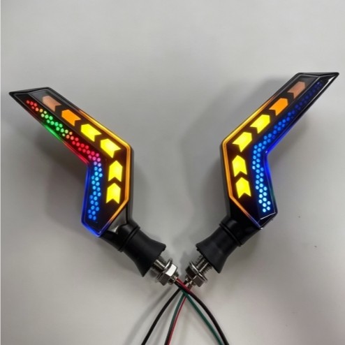[1 đôi] Xi nhan chữ z 12v/48v led audi_Xi nhan chữ z xe điện x men, xe máy Mẫu mới 2026