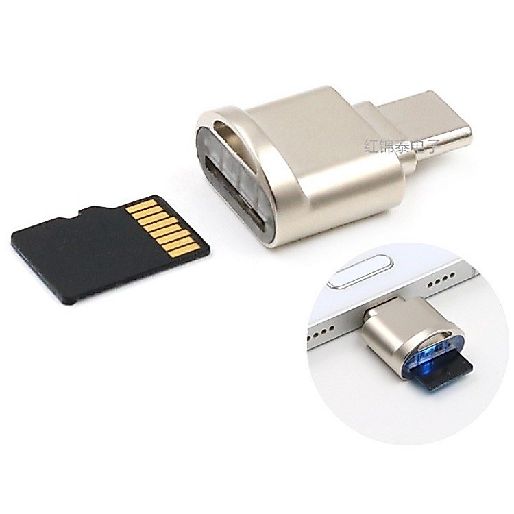 Đầu đọc thẻ nhớ mini type C card reader