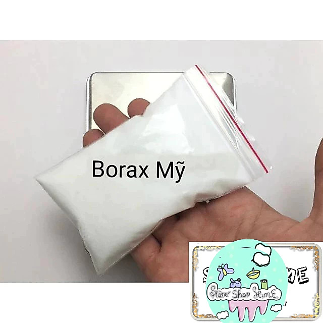 Bột borax/hàn the 100g (nguyên liệu làm slime) ( bán sỉ)