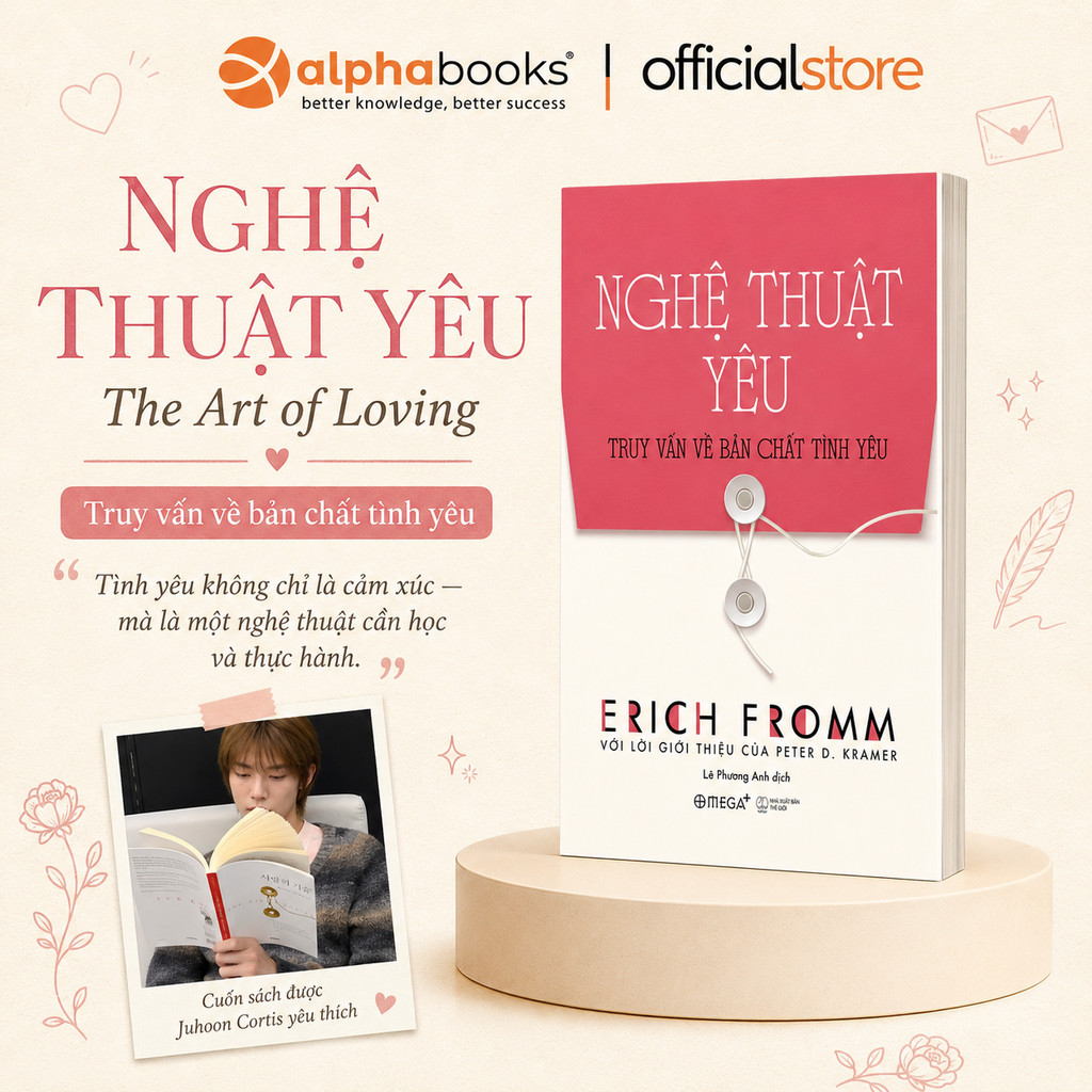 Sách - Nghệ Thuật Yêu - The Art of Loving (Juhoon Cortis hay đọc) (Omega Plus)