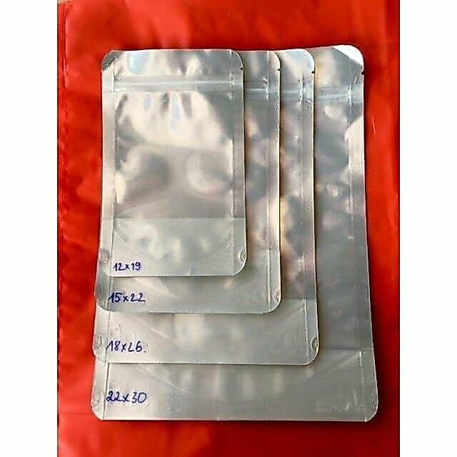 túi zip bạc