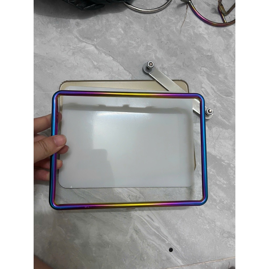 Bộ ốp biển số Titan 7 màu bảng số 7 màu