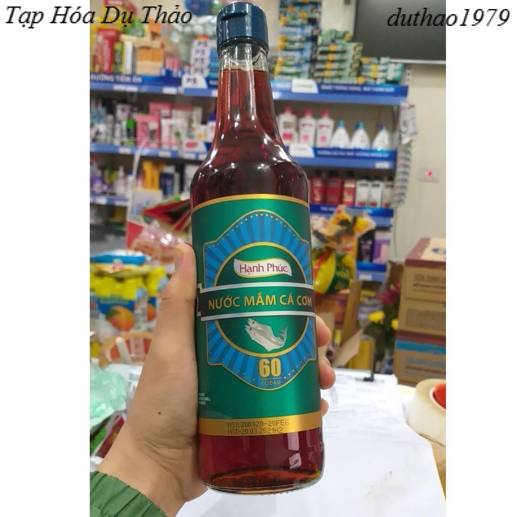 Nước mắm cá cơm Hạnh Phúc 500ml