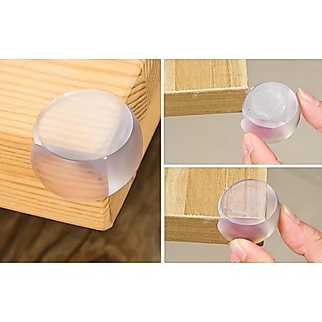 Combo 4 miếng bịt góc bàn silicon