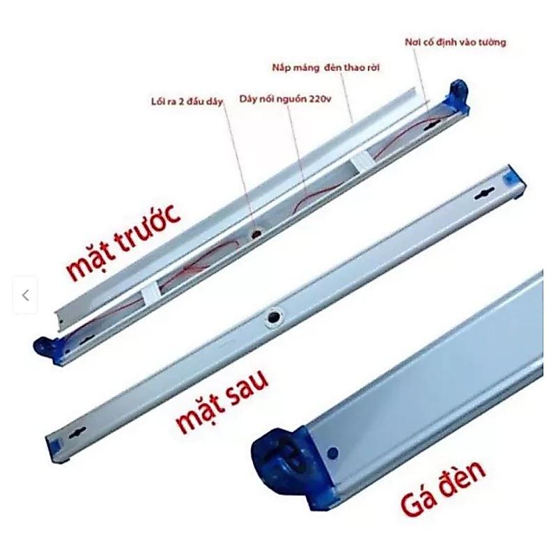 Máng Đèn Led ĐƠN 1M2 Batten T8