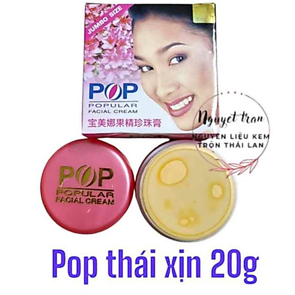 kem dưỡng trắng da pop pular thái lan xịn