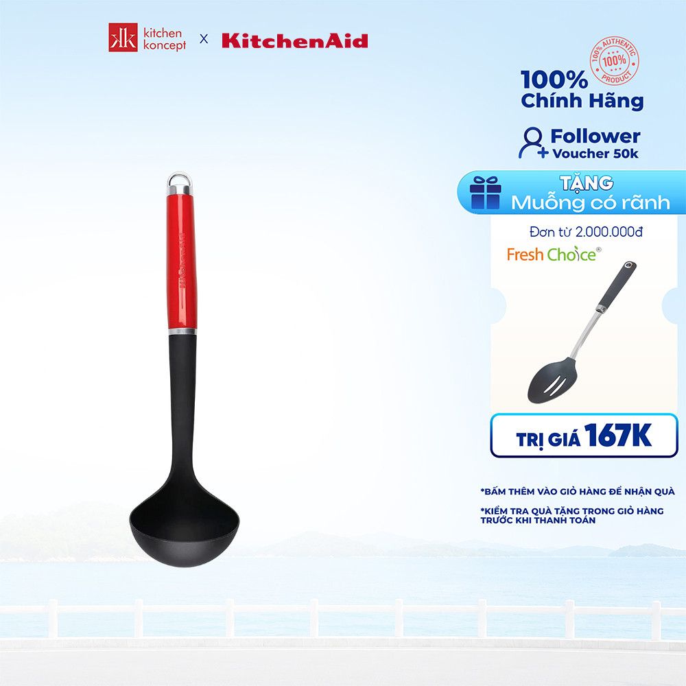 KitchenAid - Vá múc canh màu đỏ