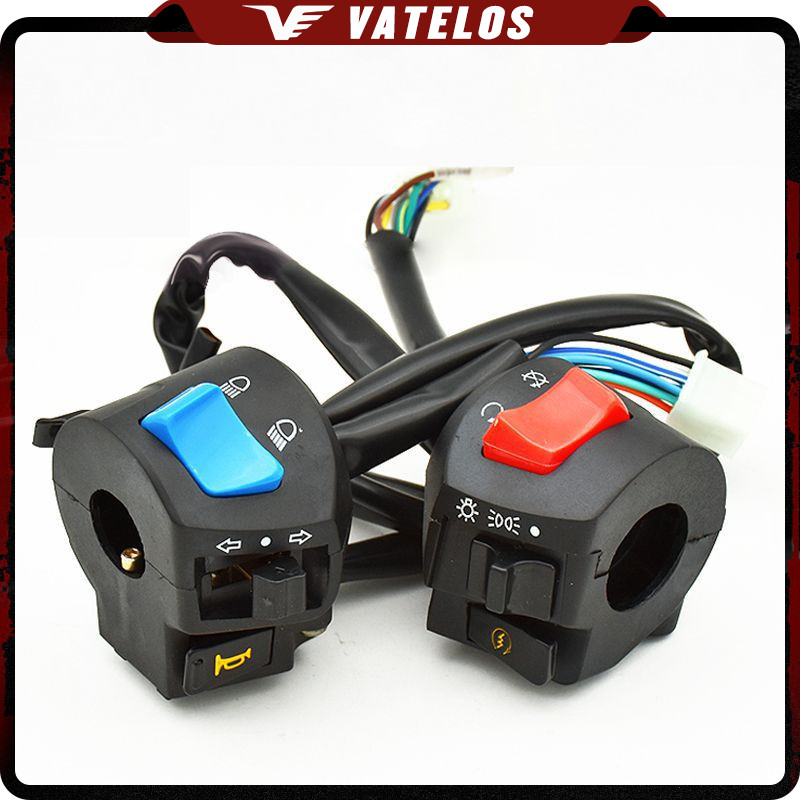 Cùm công tắc 125 FXD gắn ghi đông xe máy, xe điện, cùm công tắc FZ v2 gắn xe máy