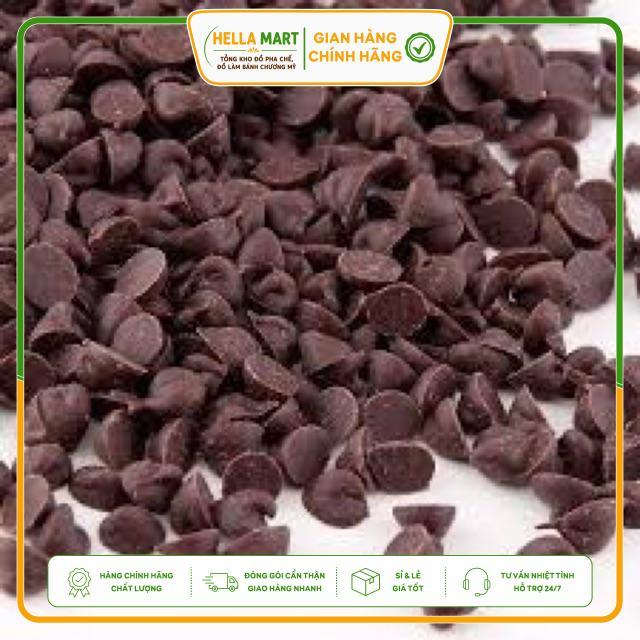Socola Chíp Đen 100g Chocolate Làm Bánh Trang Trí Bánh Làm Kẹo Nguyên Liệu Làm Bánh Tiệm Bánh