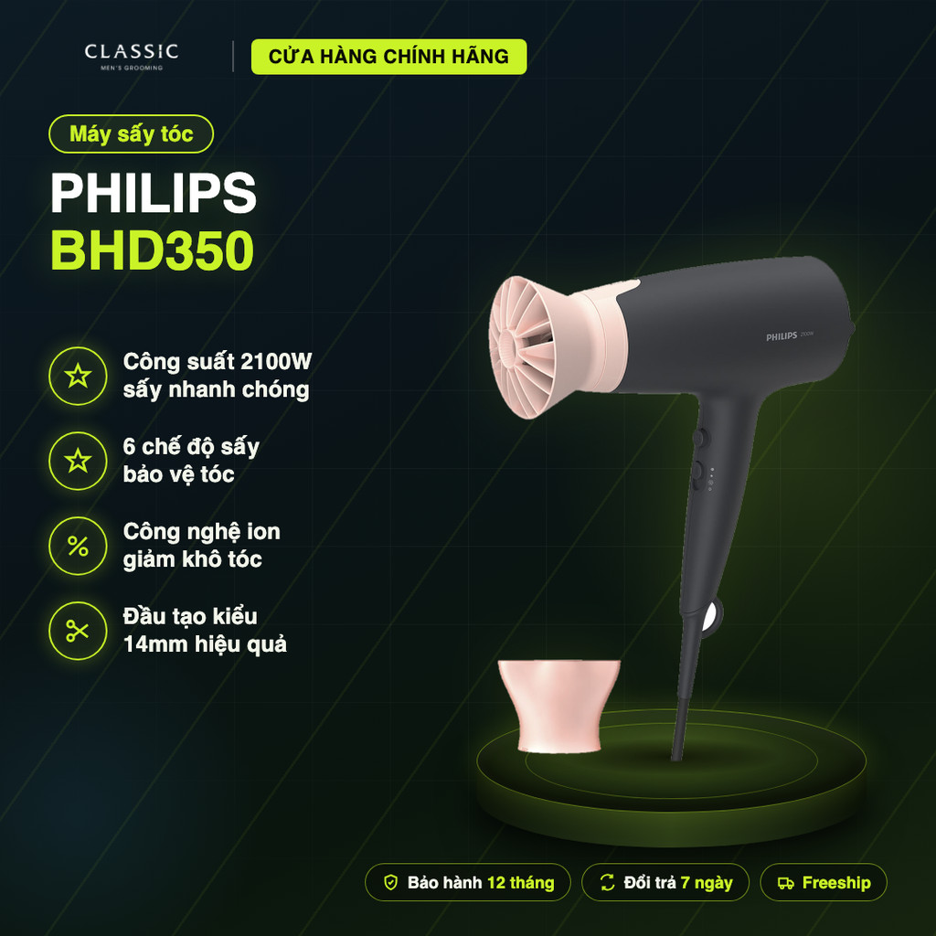 Máy Sấy Tóc Philips BHD350