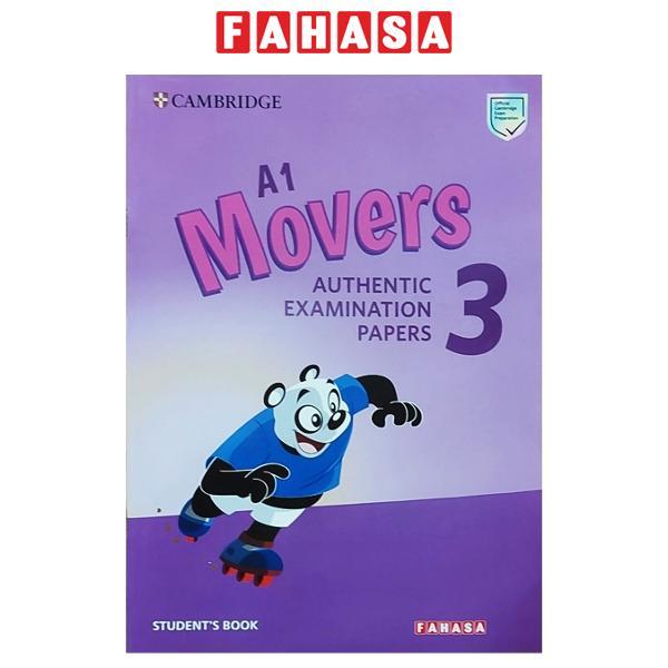 Sách - A1 Movers 3 Student's Book: Authentic Examination Papers