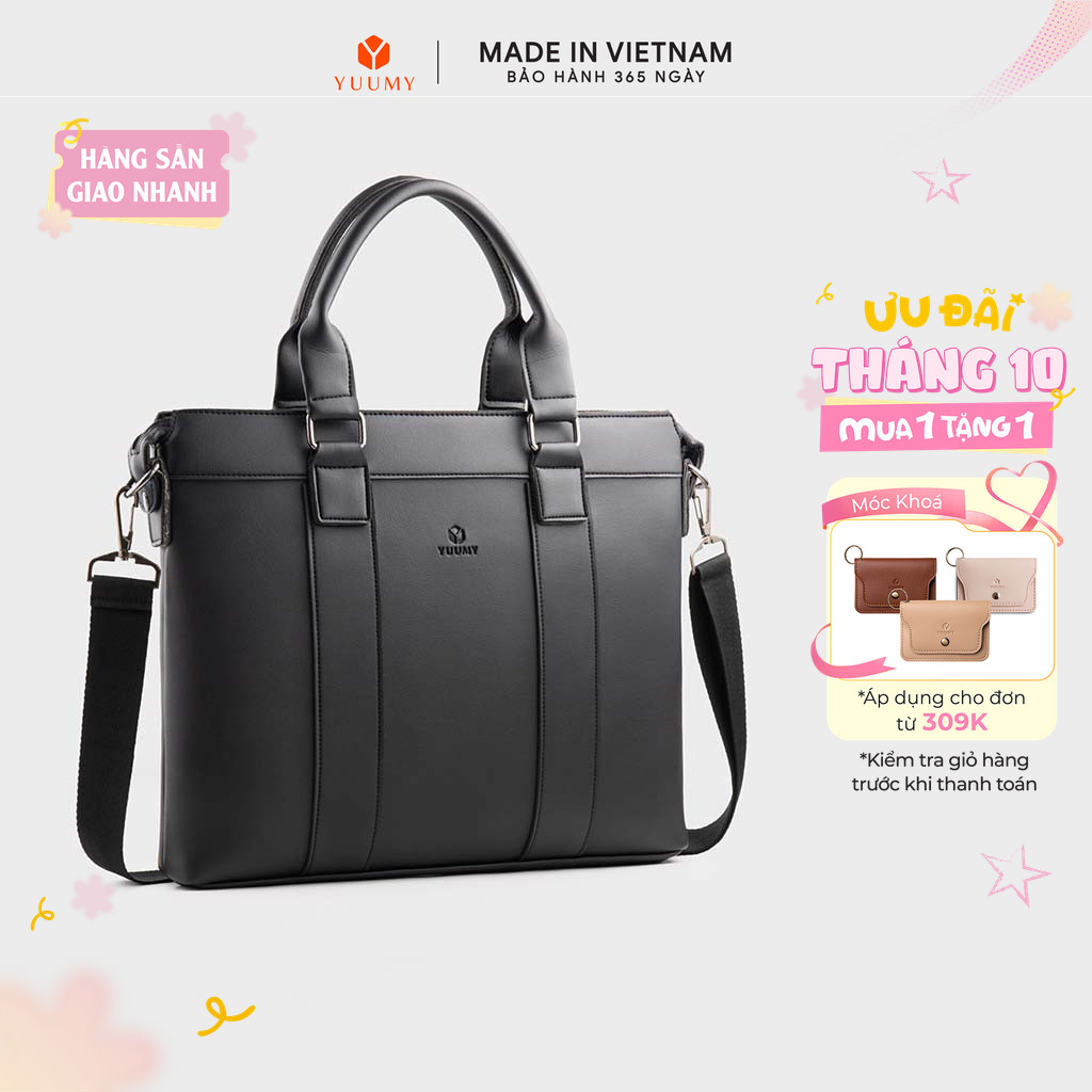 Cặp Công Sở Yuumy (Thời trang nam đi làm cỡ lớn - Cặp da CAYM11)
