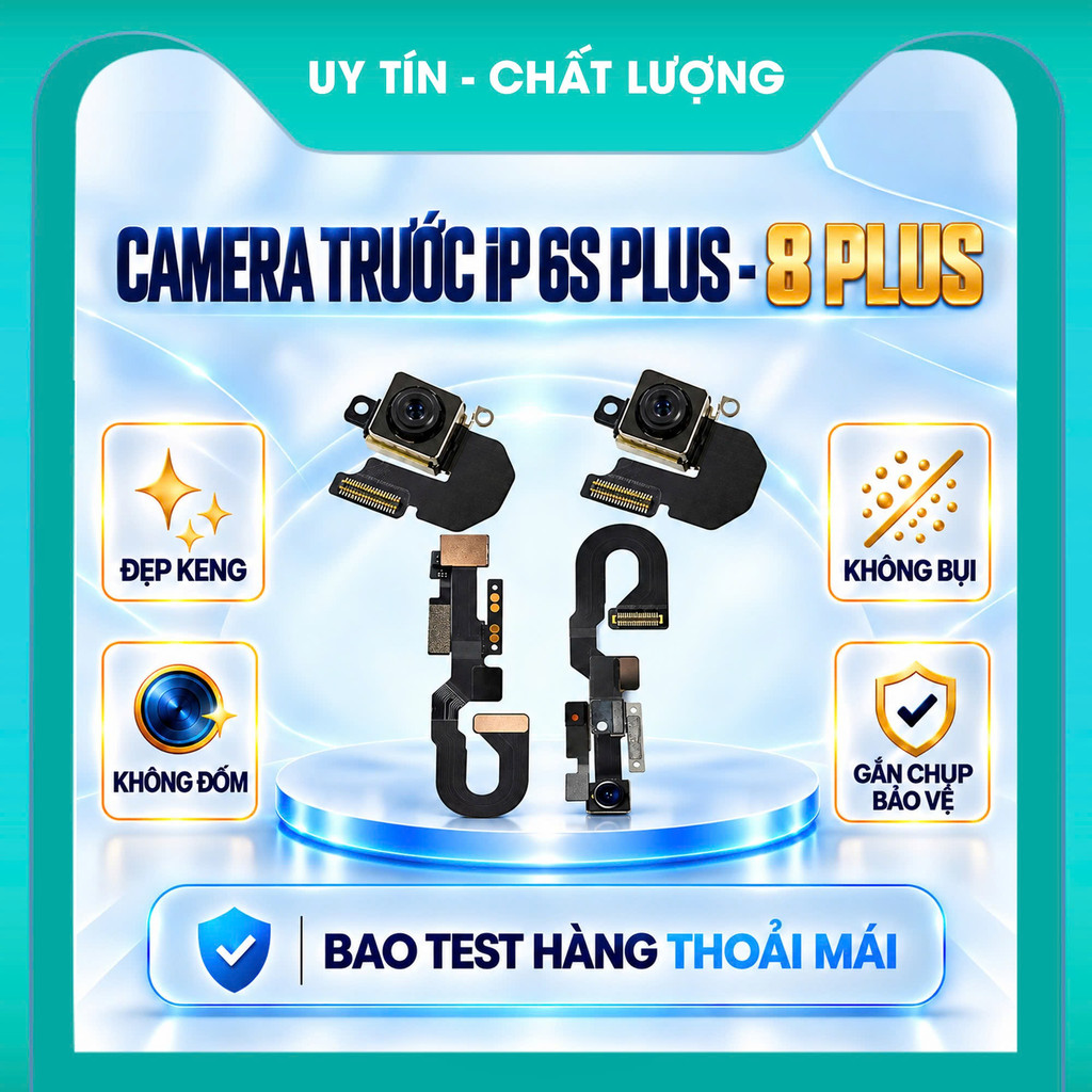 Camera trước thay cho IP 8 Plus