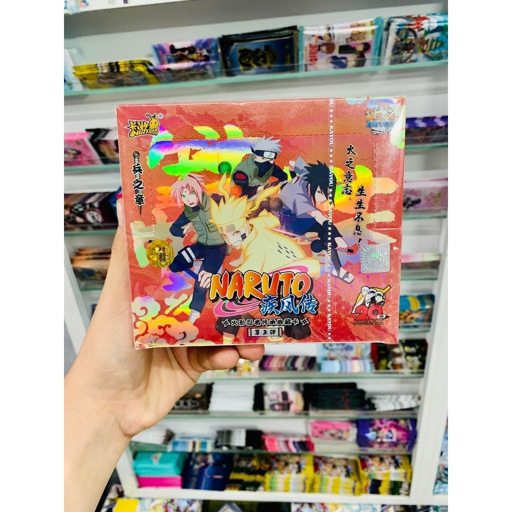 [ hỏa tốc hcm ][ >32 mẫu ] Hộp Thẻ Bài 5 ảnh thẻ nhân phẩm ngẫu nhiên gói Anime Naruto