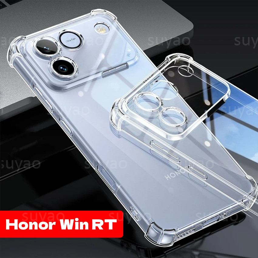 Dành Cho Honor Win RT 2026 Vỏ Điện Thoại Trong Suốt Vỏ WinRT HonorWinRT TPU Mềm Chống Sốc Linh Hoạt Chống Rơi Đơn Giản Ốp Lưng Silicon