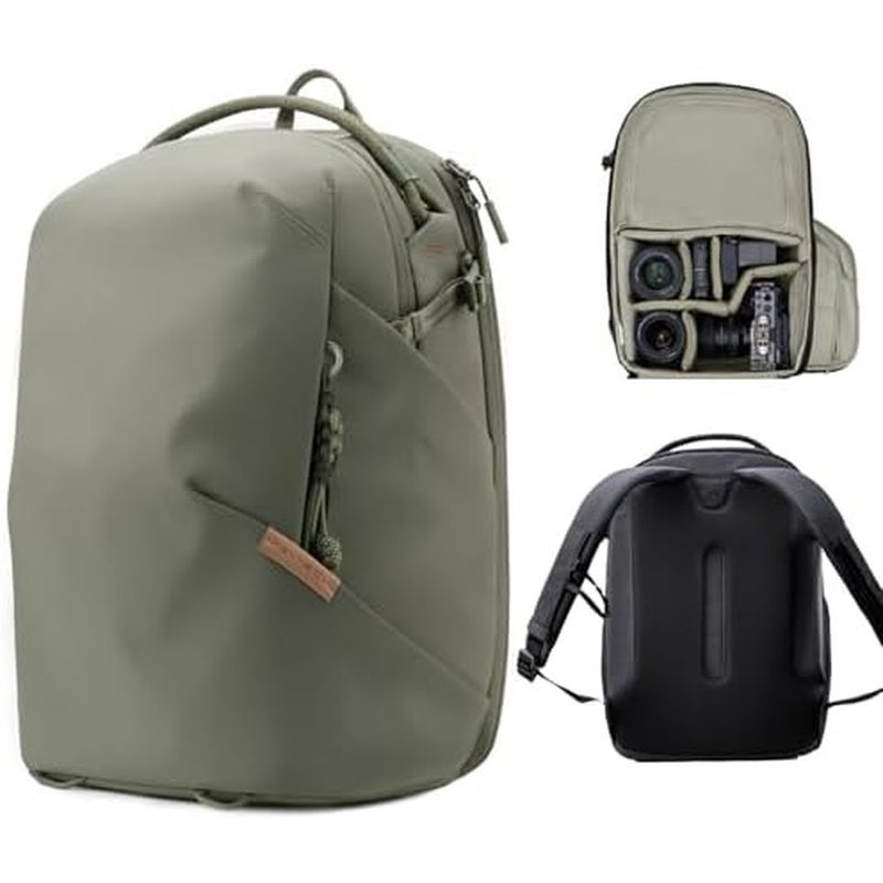 Ba lô máy ảnh PGYTECH OneGo Lite 22L DSLR / Túi không gương lật chống nước cho Sony / Canon / Fujifilm, Ba lô máy bay không người lái, Du lịch gắn chân máy & Gói chụp ảnh cuối tuần cho La 16 