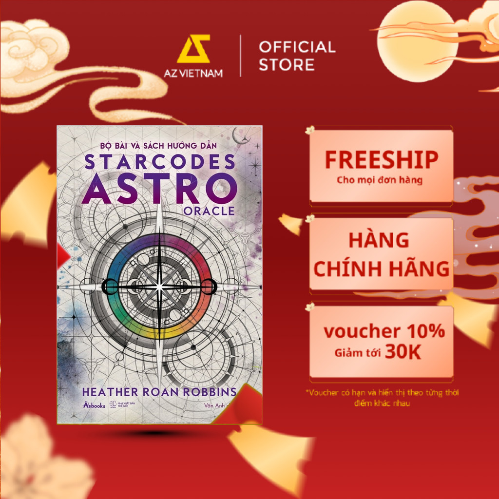 Sách - [Boxset Việt Hoá] - Starcodes Astro Oracle (Bộ Bài & Sách Hướng Dẫn)