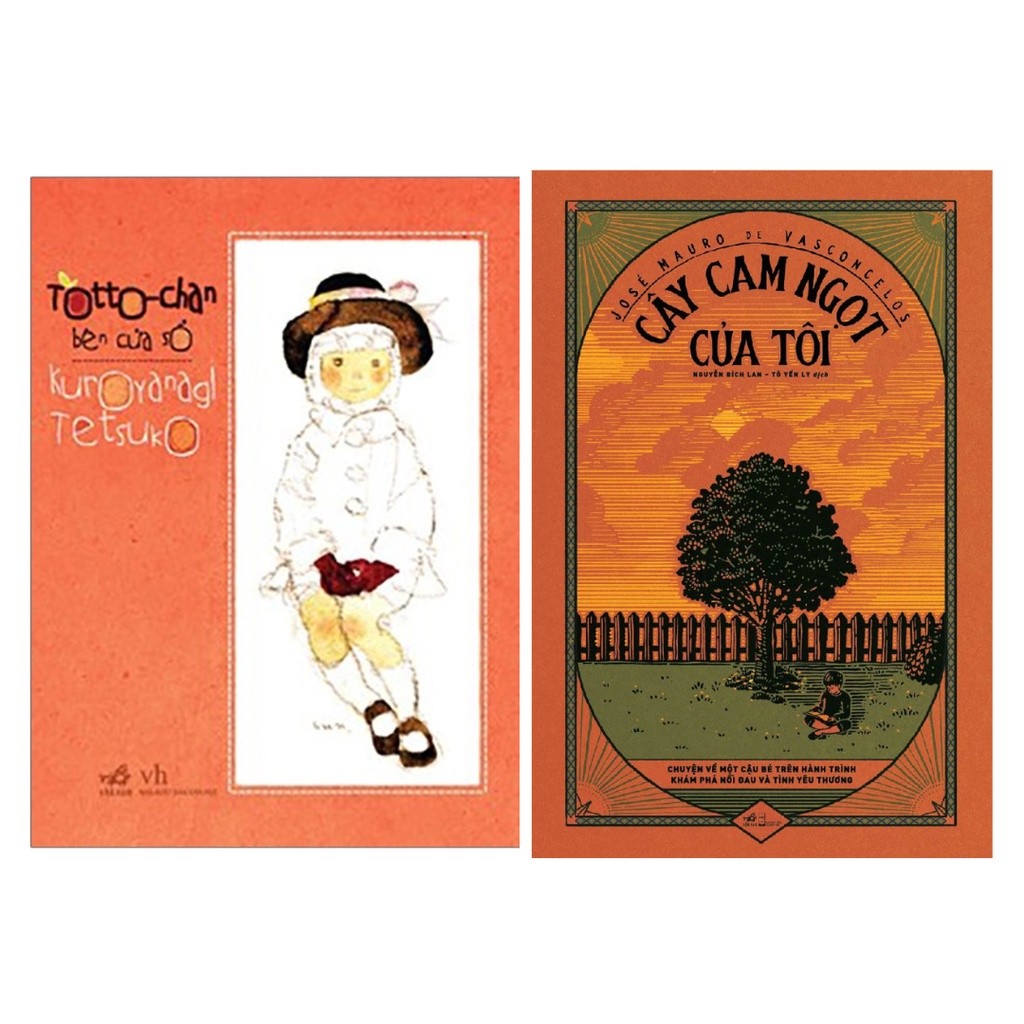 Sách Nhã Nam Combo 2 Cuốn Văn Học Kinh Điển: Totto-chan Bên Cửa Sổ + Cây Cam Ngọt Của Tôi