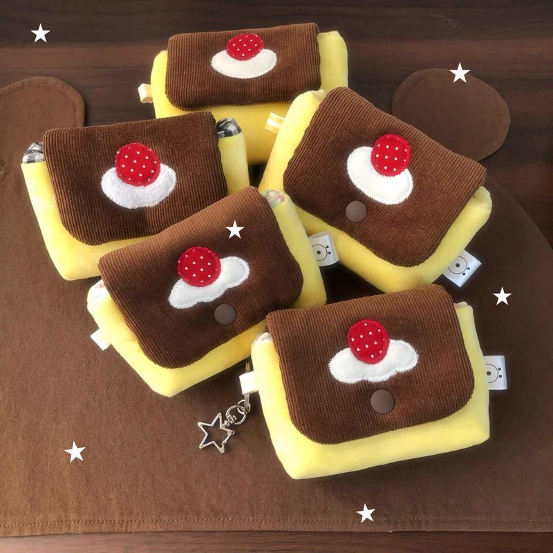 📷 TÚI ĐỰNG MÁY ẢNH CCD HÌNH PUDDING DỄ THƯƠNG – Siêu xinh, nhỏ gọn tiện lợi mang theo🍮