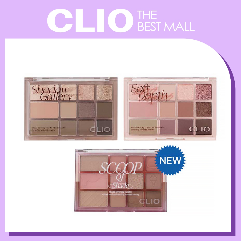 [CLIO] Bảng Phấn Tạo Khối Shade And Shadow Palette Màu Dễ Phối Tự Nhiên Cho Trang Điểm Chuyên Nghiệp