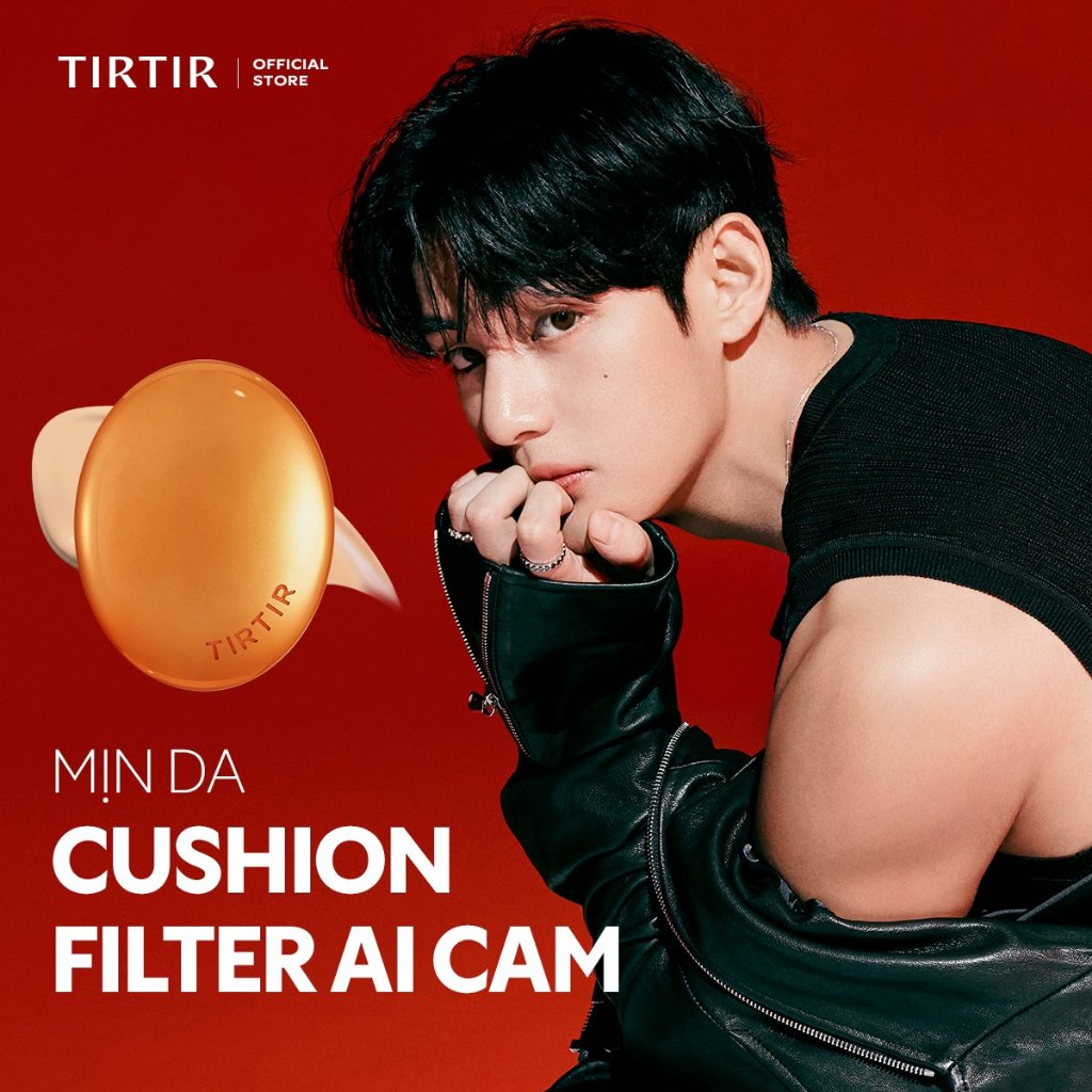 [TIRTIR] Phấn nước chuẩn Filter AI Hoàn Hảo, Kiềm Dầu & Láng mịn MASK FIT AI Filter Cushion 18g