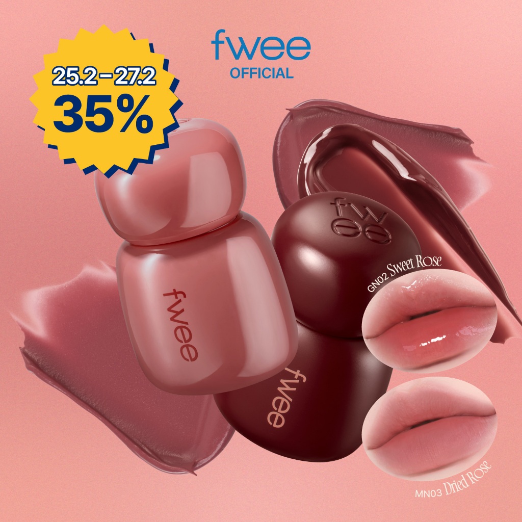 [fwee] Rose Obsession Stay-fit Lip Tint (18 Màu)