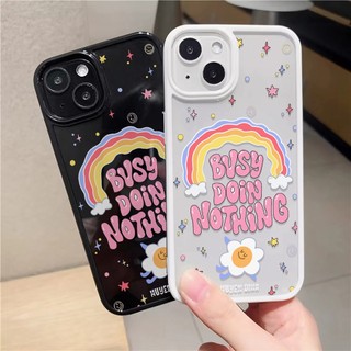 Ốp Điện Thoại Nhựa Acrylic Cứng Trong Suốt Hình Hoa Cầu Vồng Cho iphone 14promax 11 13 12 7Plus 8 X XS Max Ốp Lưng Điện Thoại Kiểu Dáng Thời Trang Dành Cho Iphone
