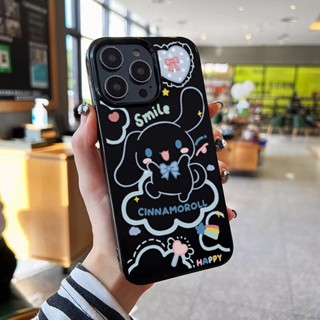 Ốp Điện Thoại Silicone TPU Mềm Bóng In Hình Cinnamoroll Cho iphone 14promax 11 13 12 7Plus 8 X XS Max Ốp Lưng Điện Thoại Dành Cho Oppo R Iphone