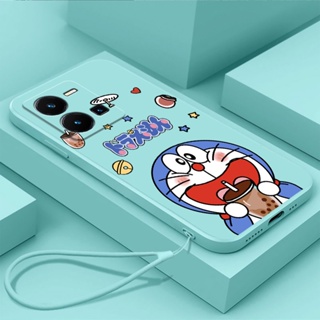 Ốp Điện Thoại Tpu In Hình Doraemon Trà Sữa Cho Vivo Y69 Vivo V25E