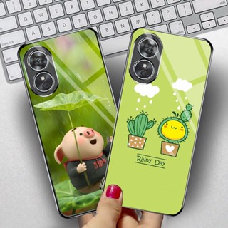 Ốp Lưng Oppo A17, A17K mặt kính gương bóng