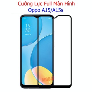 (F32) Miếng Dán Cường Lực Oppo A15 / A15s Full Màn Hình
