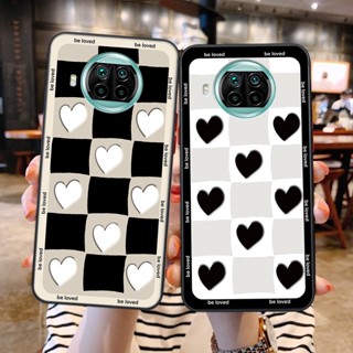 Ốp lưng Xiaomi MI 10T LITE in hình tim, kẻ vuông mẫu mới CỰC XINH