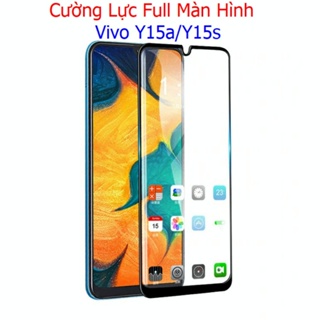 (F40) Miếng Dán Cường Lực Vivo Y15a / Y15s / Y01 Full Màn Hình