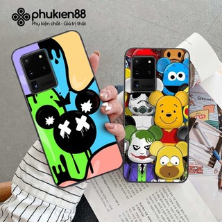 Ốp lưng Samsung S20 Ultra hình kaws bearbrick gấu siêu đẹp, ốp rẻ bền đẹp