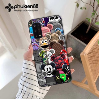 Ốp lưng Realme 7 / 7 Pro hình kaws bearbrick gấu siêu đẹp, ốp rẻ bền đẹp