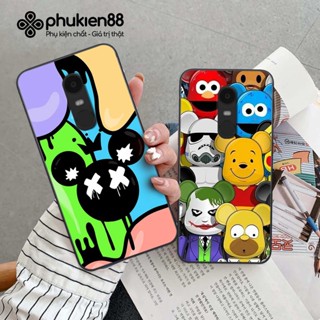 Ốp lưng Xiaomi Redmi Note 4/ Note 4x / Redmi 5 Plus hình kaws bearbrick gấu siêu đẹp, ốp rẻ bền đẹp