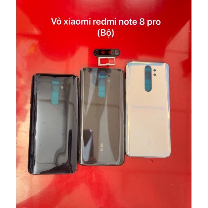 Vỏ thay thế dành cho xiaomi redmi note 8 pro ZIN LOẠI 1 (full bộ)