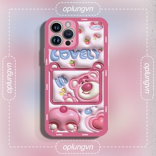 Ốp iphone  Gấu Dâu cho 11/11pro/11promax/6/7/8/plus/splus/x/xs/xr/xsmax/12/13/pro/promax tr3198