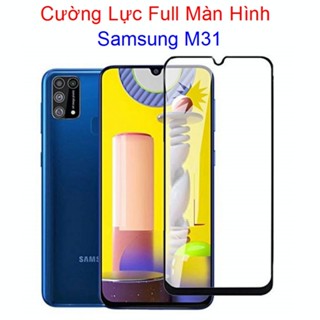 (F21) Miếng Dán Cường Lực Samsung M31 Full Màn Hình