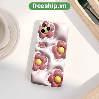 Ốp iphone vuông hoa hồng love 14 Plus/ 14 Pro/ 13/ 12 Pro Max 6 6s Plus 7 Plus 8 Plus xr xsmax e4135