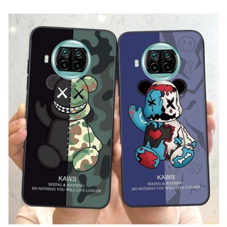 Ốp lưng Xiaomi MI 10T LITE hình phi hành gia, Brown be@r , smile happy