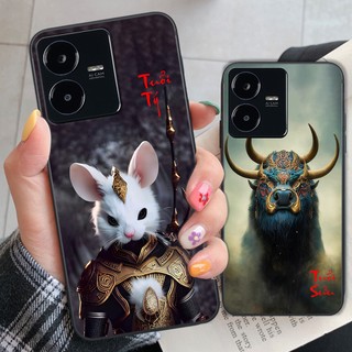 Ốp Vivo Y22S in hình 12 con giáp siêu chiến binh cực chất