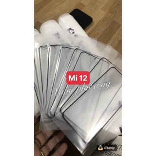 Kính ép Xiaomi Mi 12 (kính cong ) liền keo