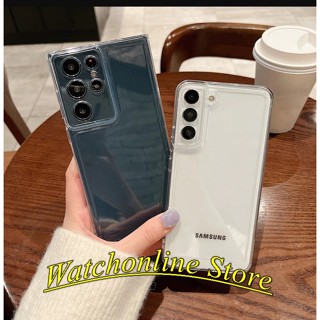 Ốp lưng chống va đập cho Samsung Galaxy Note 20ultra S22 Plus S22 Ultra S21 FE  S23 S23+ S23 Ultra có gờ bảo vệ camera