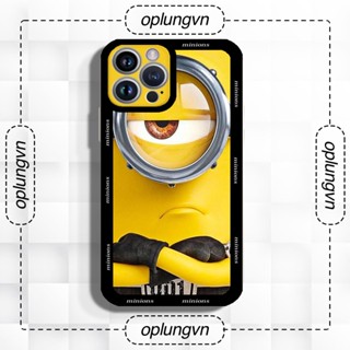 Ốp lưng iphone Mi.nion lườm mềm thích hợp cho iPhone 11 Pro 11 12 13 Pro max XS max XR 7 plus 8plus Se tr3010