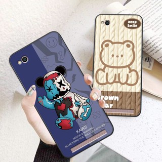 Ốp lưng Xiaomi REDMI 5A hình phi hành gia, Brown be@r , smile happy